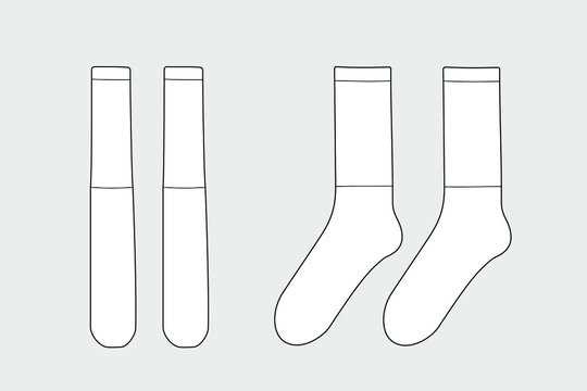 socks printable template socks printable template