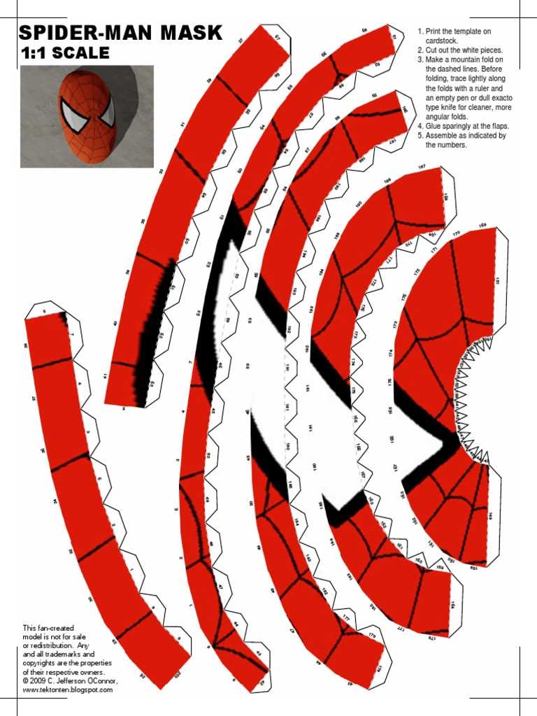 spiderman mask printable spiderman mask printable