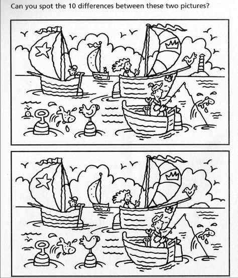 spot the difference printables for adults