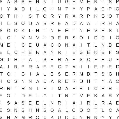 st patricks day word search free printable st patricks day word search free printable