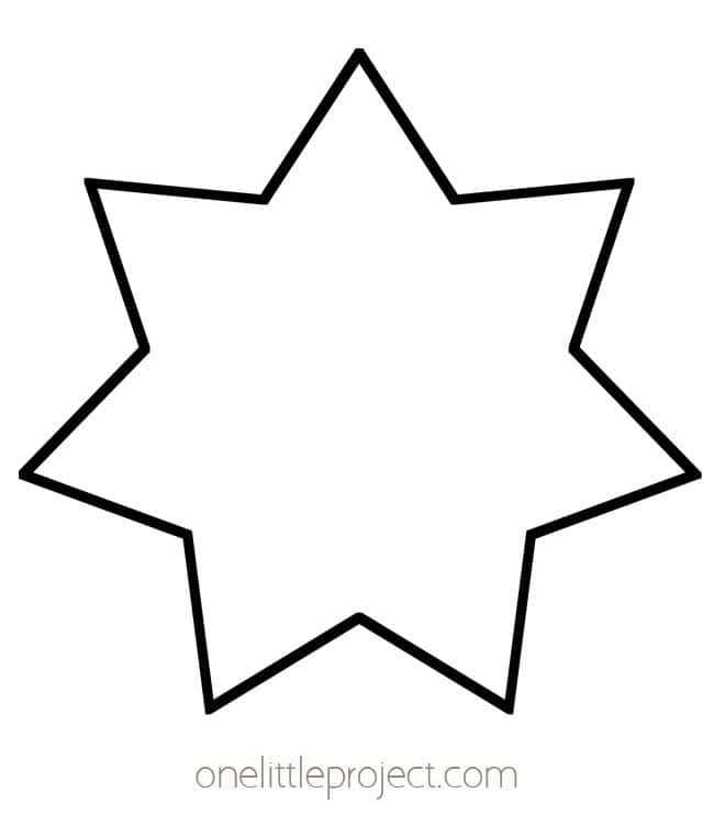 stars cut out printable