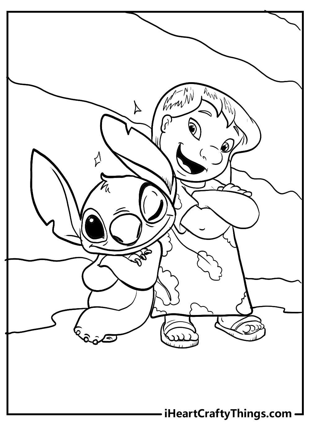 stitch halloween coloring pages printable
