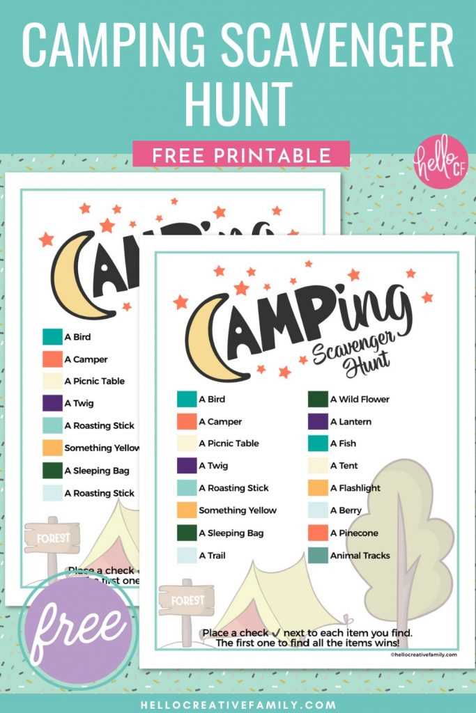 summer scavenger hunt printable summer scavenger hunt printable