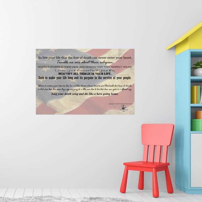 tecumseh poem printable tecumseh poem printable