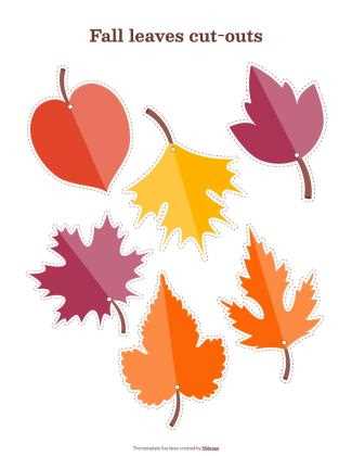 template of fall leaves printables template of fall leaves printables