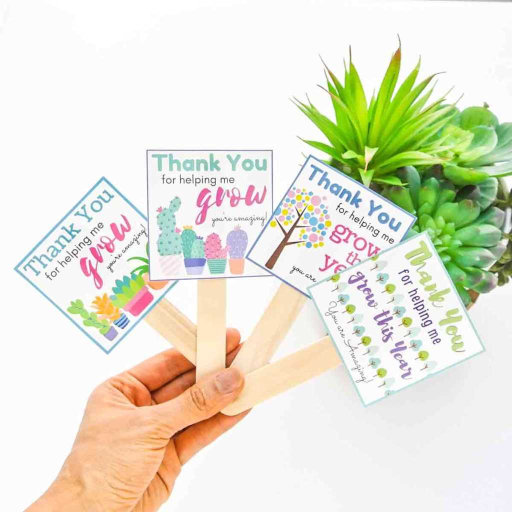thank you for helping us grow printable thank you for helping us grow printable