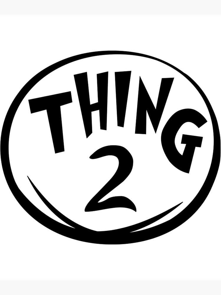 thing 2 logo printable thing 2 logo printable