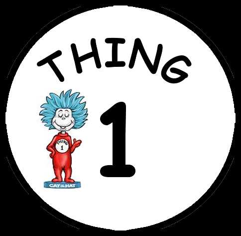 thing one and thing two printables thing one and thing two printables