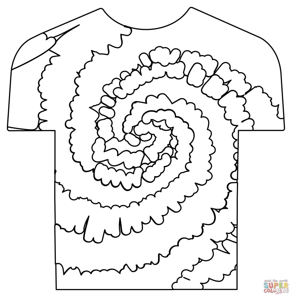 tie dye printable