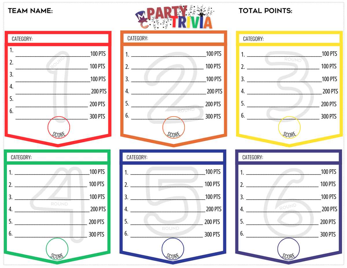 trivia sheets printable trivia sheets printable