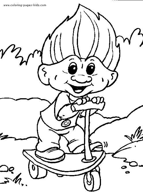 trolls coloring pages printable