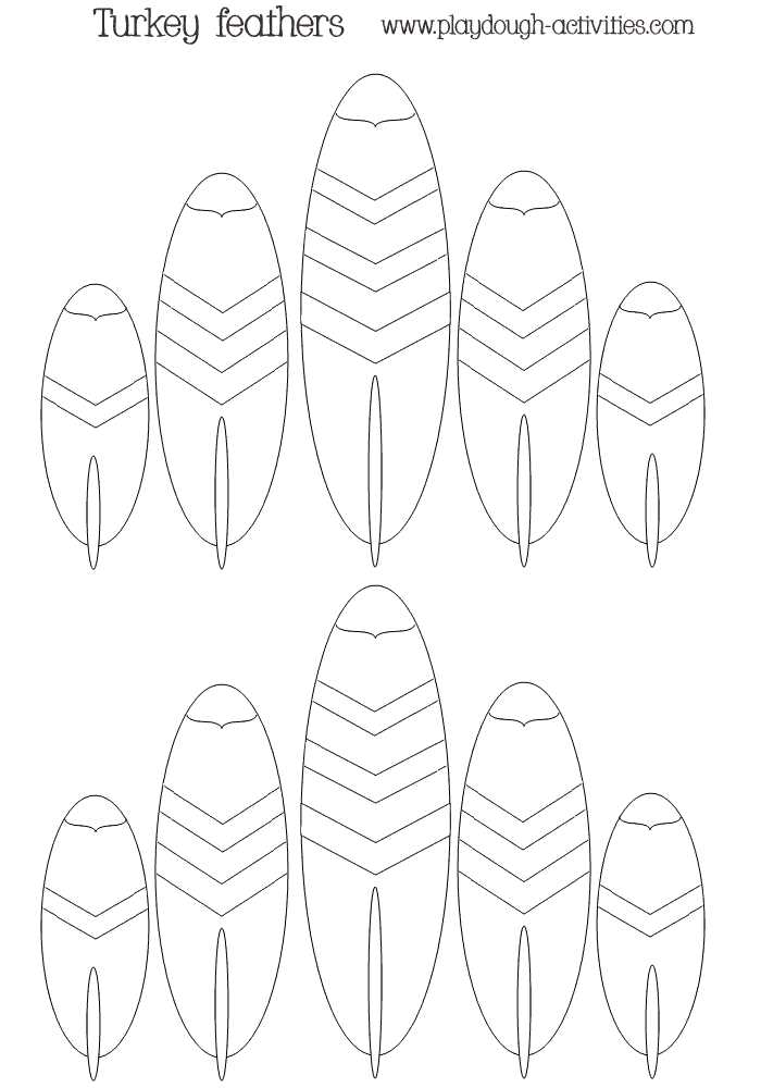 turkey feathers template printable turkey feathers template printable