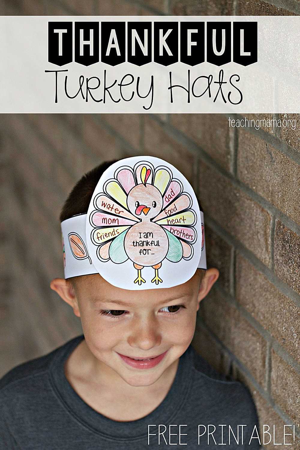 turkey hat craft free printable turkey hat craft free printable