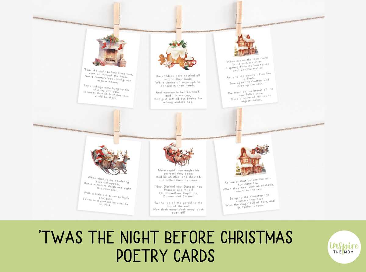 twas the night before jesus came free printable