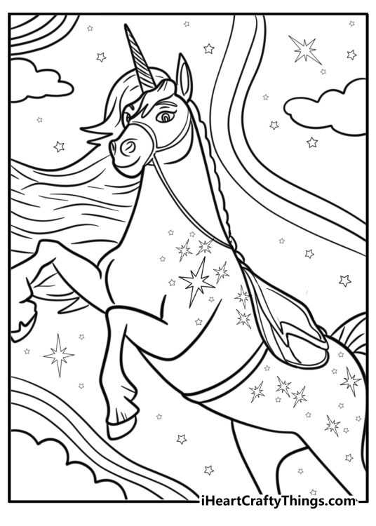 unicorn academy coloring pages printable unicorn academy coloring pages printable