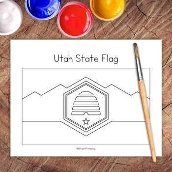 utah state flag printable utah state flag printable
