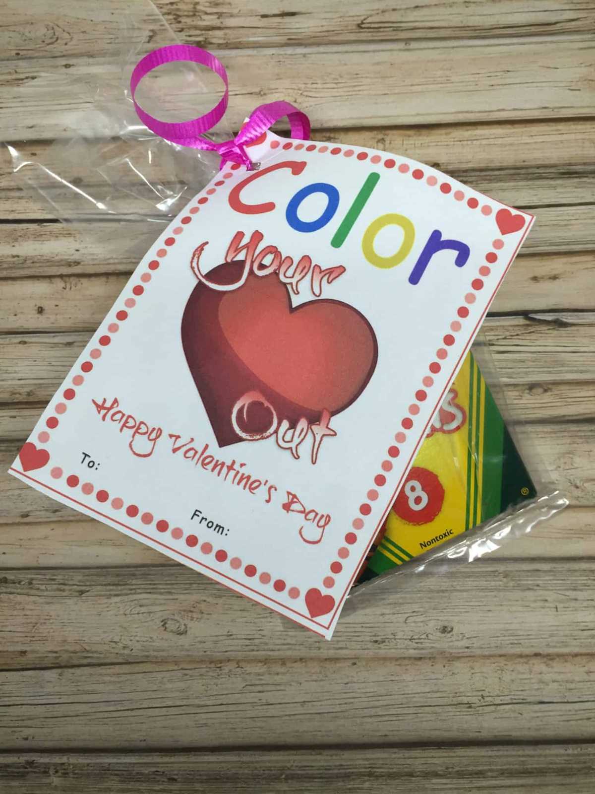 valentine crayon printable valentine crayon printable
