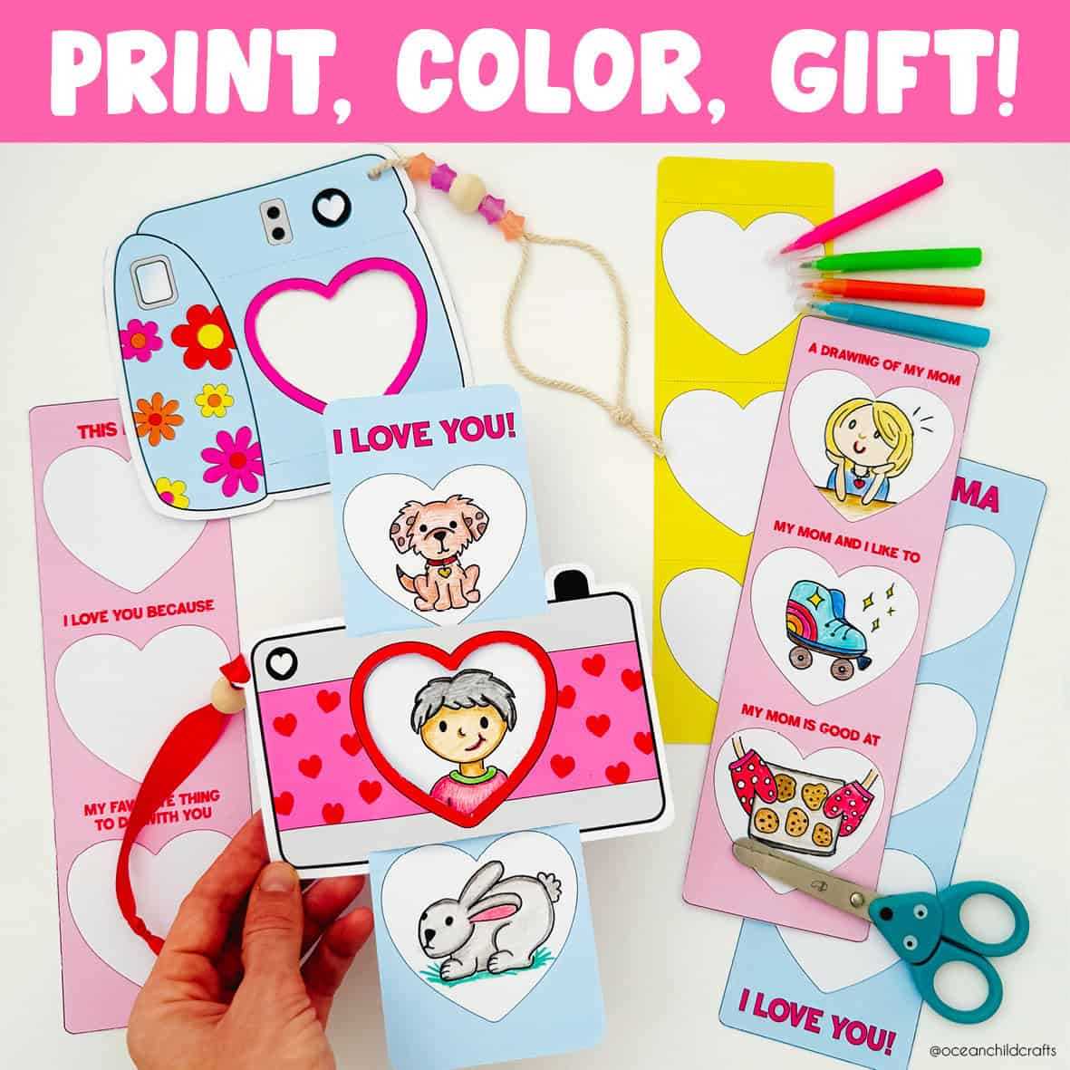 valentines craft printable valentines craft printable