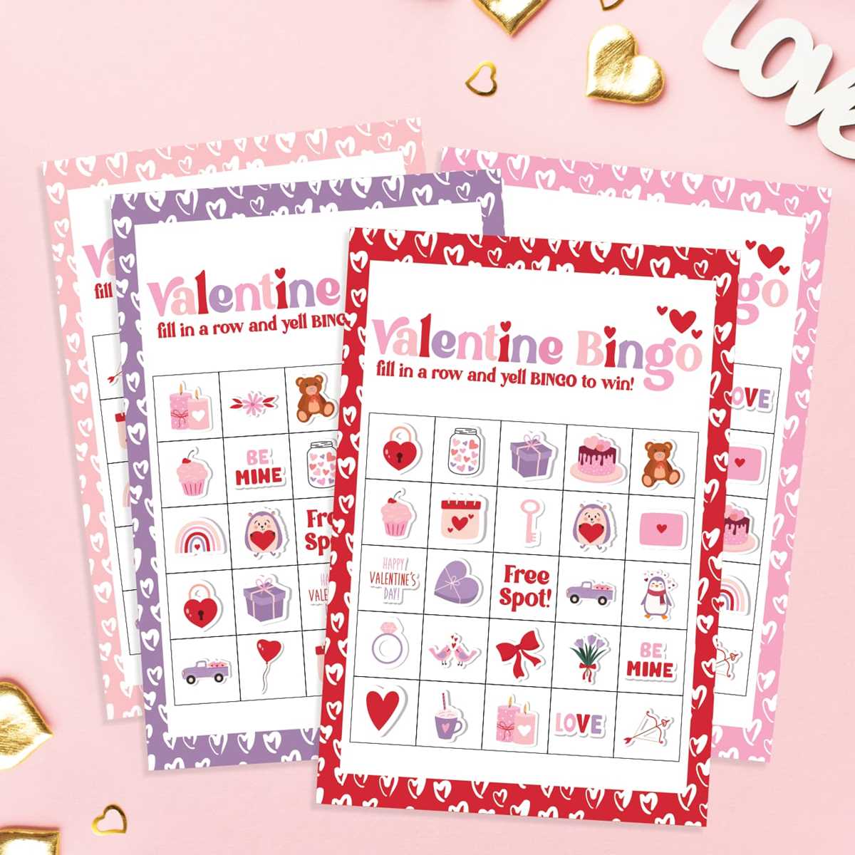 valentines day bingo printable