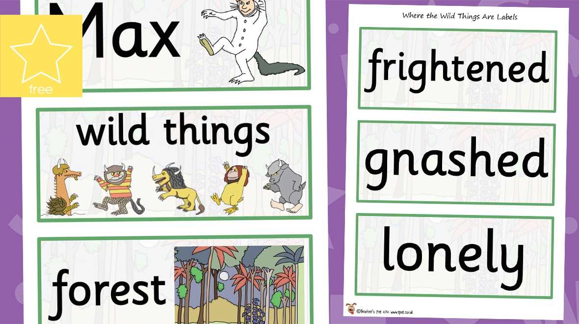 where the wild things are free printable where the wild things are free printable