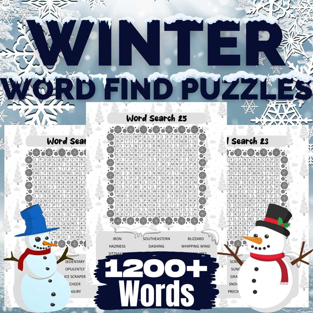 winter word find printable winter word find printable