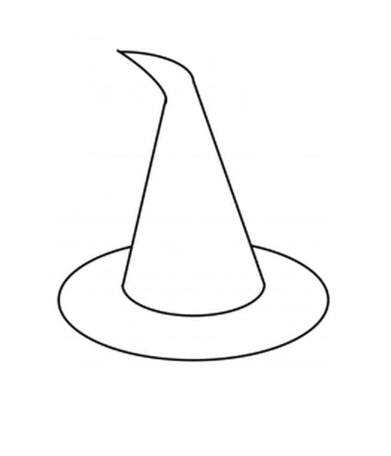 witches hat template printable witches hat template printable