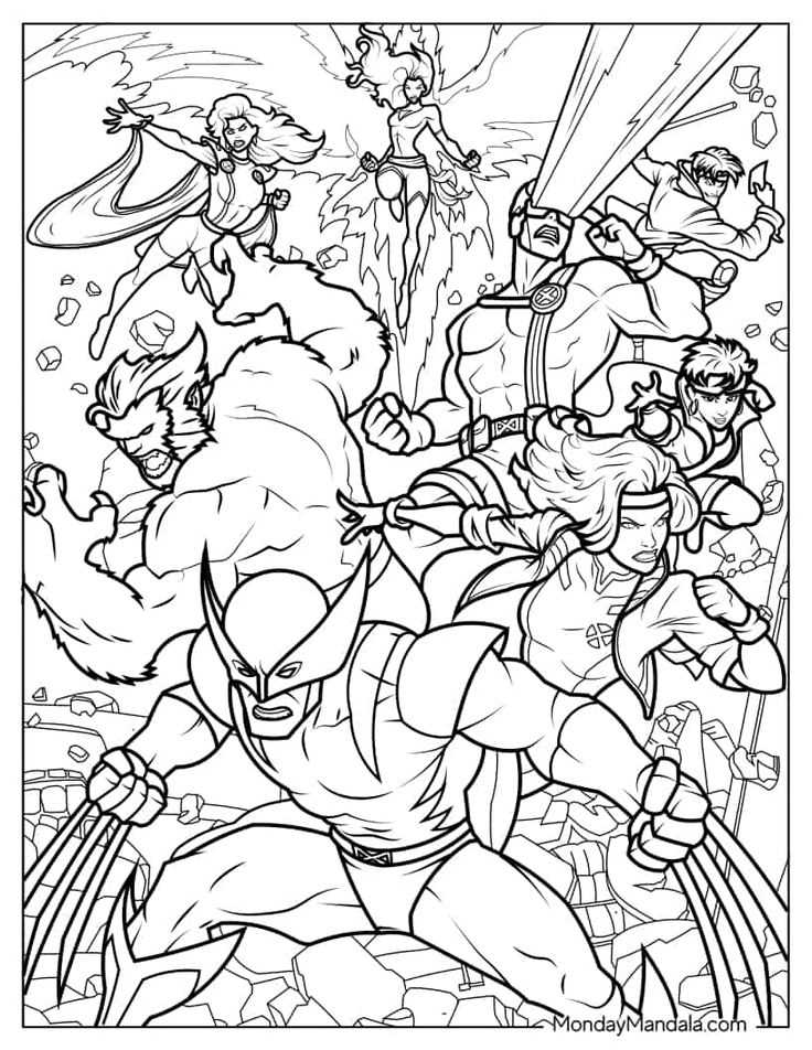 wolverine printable coloring pages wolverine printable coloring pages
