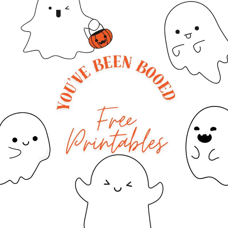 youve been booed printable youve been booed printable