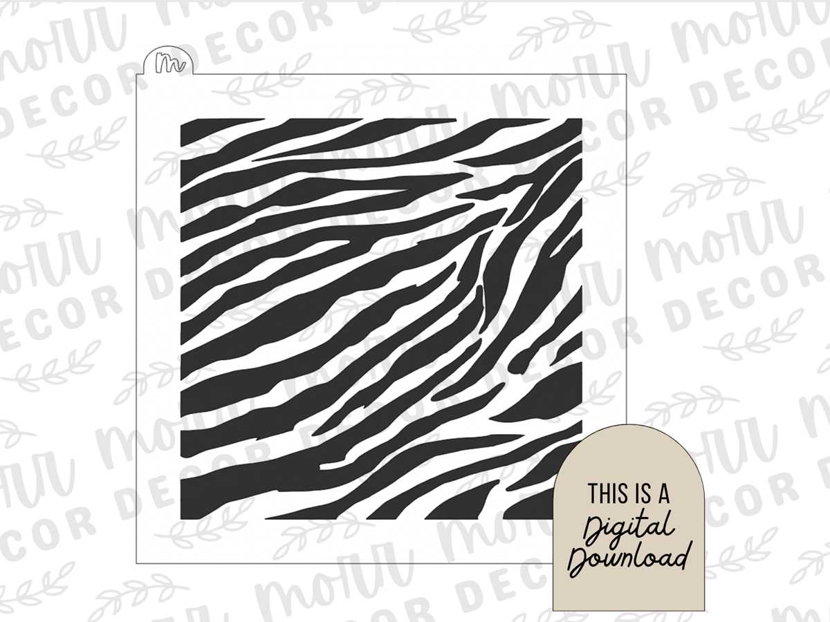 zebra printable stencil zebra printable stencil