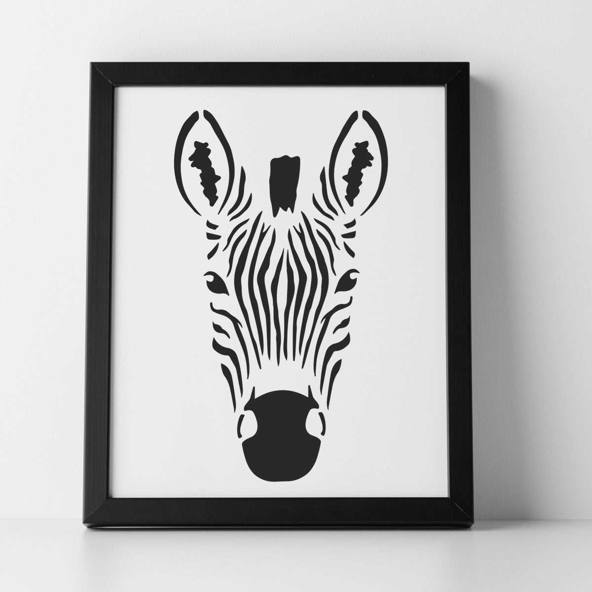 zebra printable stencil zebra printable stencil