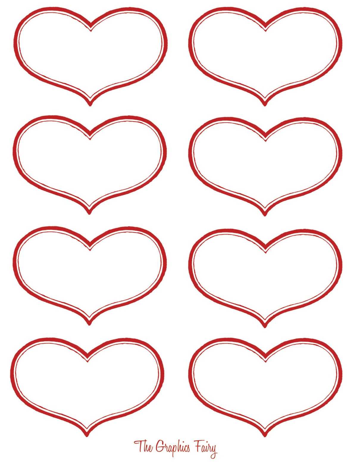 free printable valentines day hearts