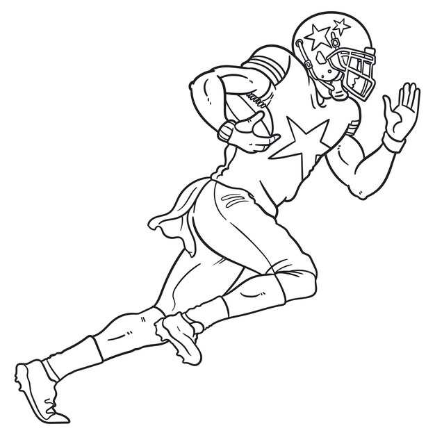 football coloring pages printable football coloring pages printable
