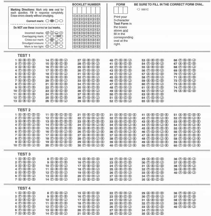 act sample tests printable act sample tests printable