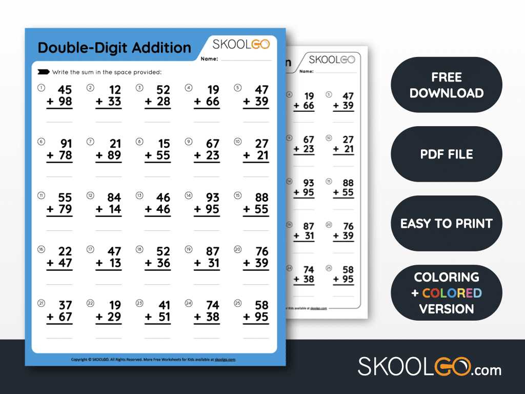 addition printable worksheets addition printable worksheets