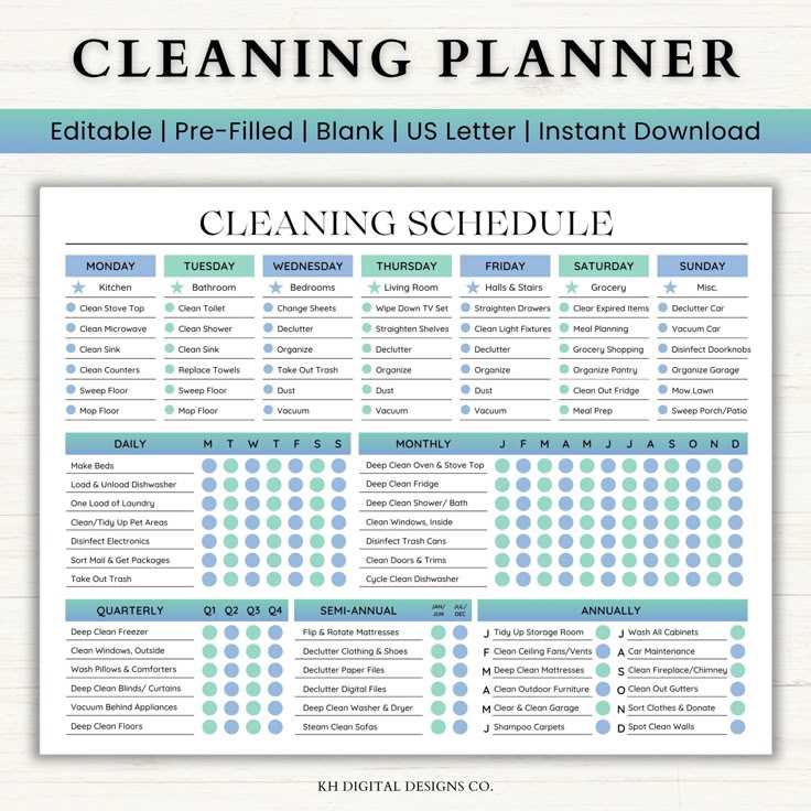 adhd cleaning planner printable adhd cleaning planner printable