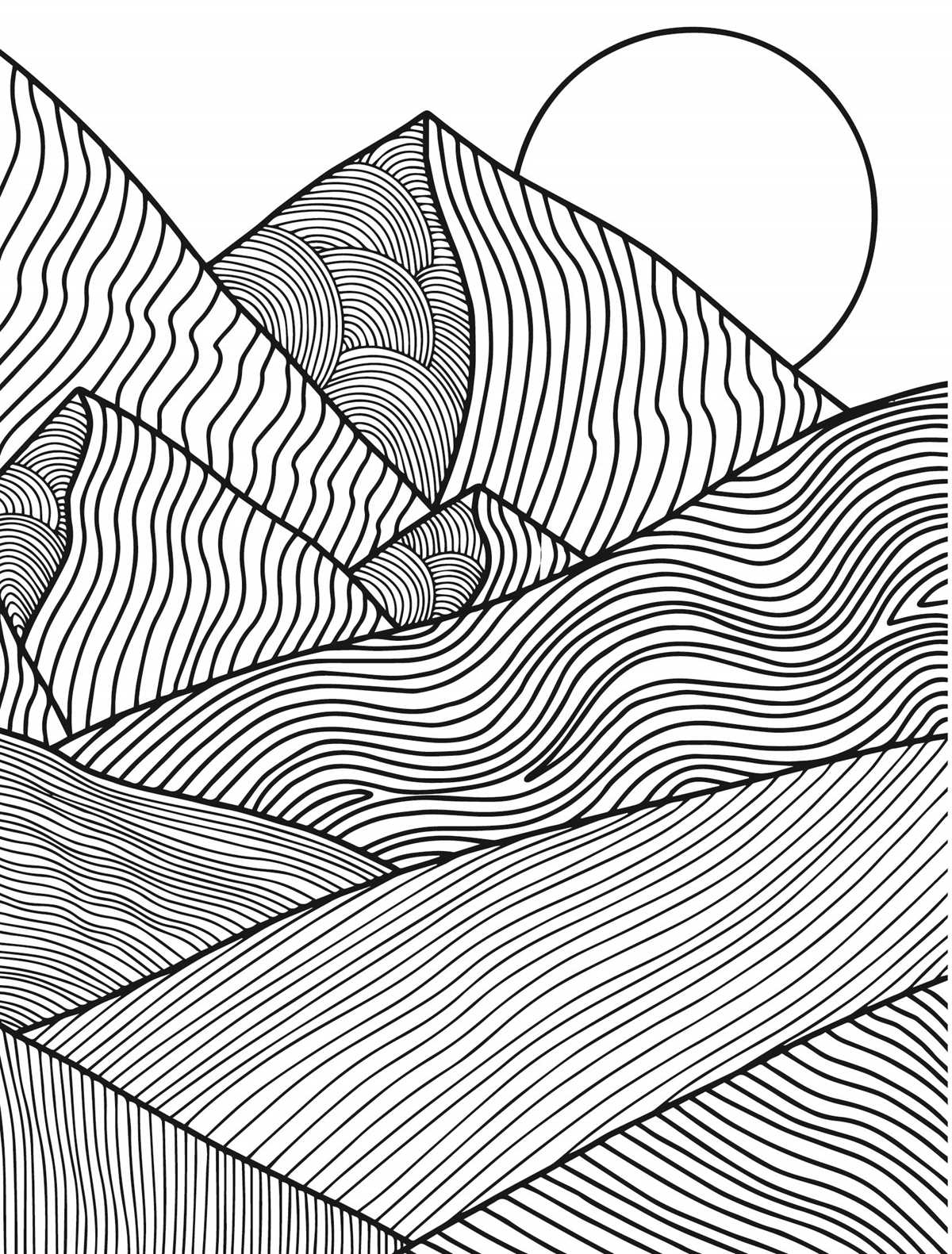 adult colouring pages printable free