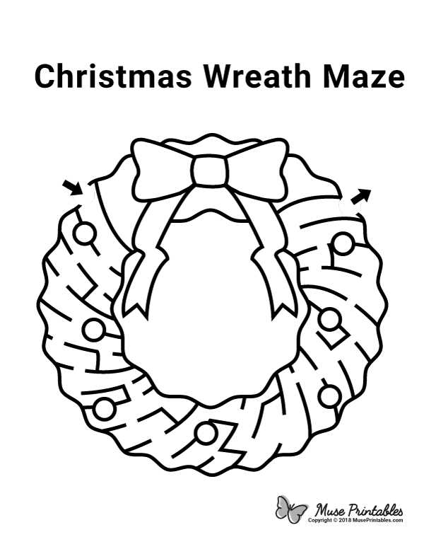advent wreath printable template