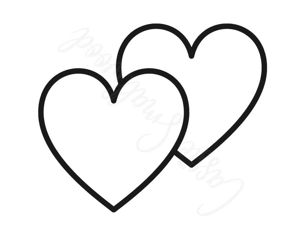 heart printable template free heart printable template free