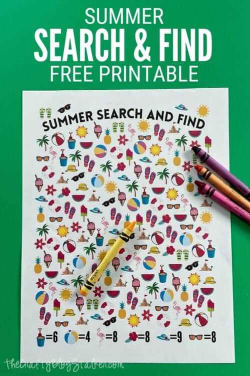 look and find printable look and find printable