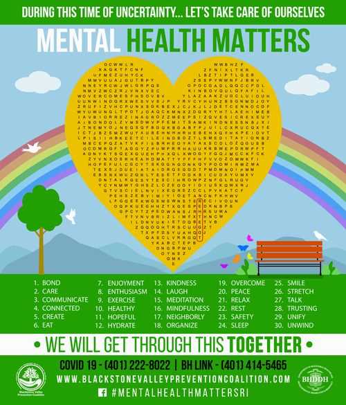 printable mental health word search printable mental health word search