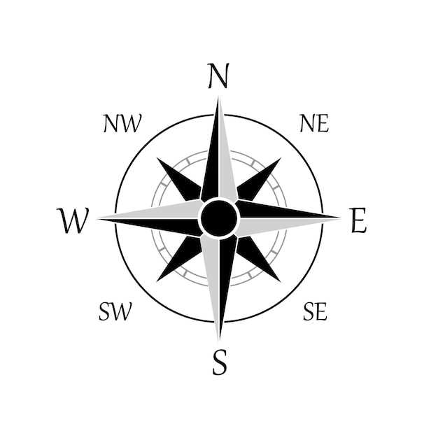 compass rose printable