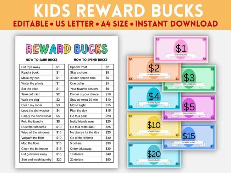 mom bucks free printable