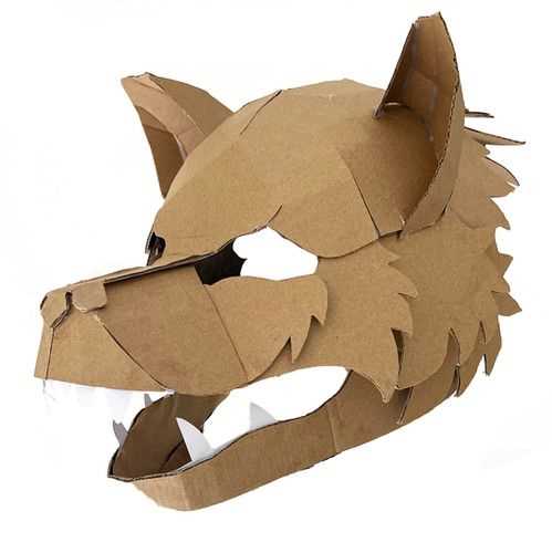 werewolf mask printable werewolf mask printable