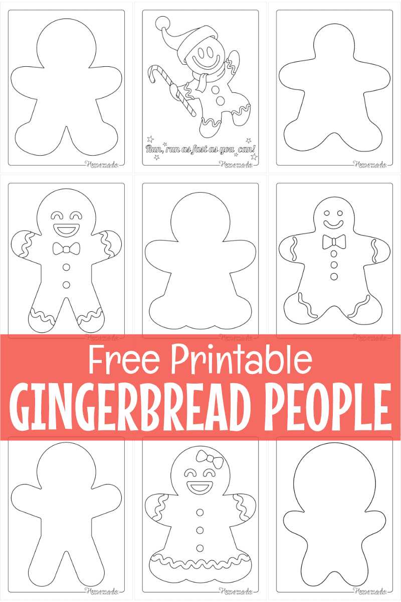 free printable gingerbread free printable gingerbread