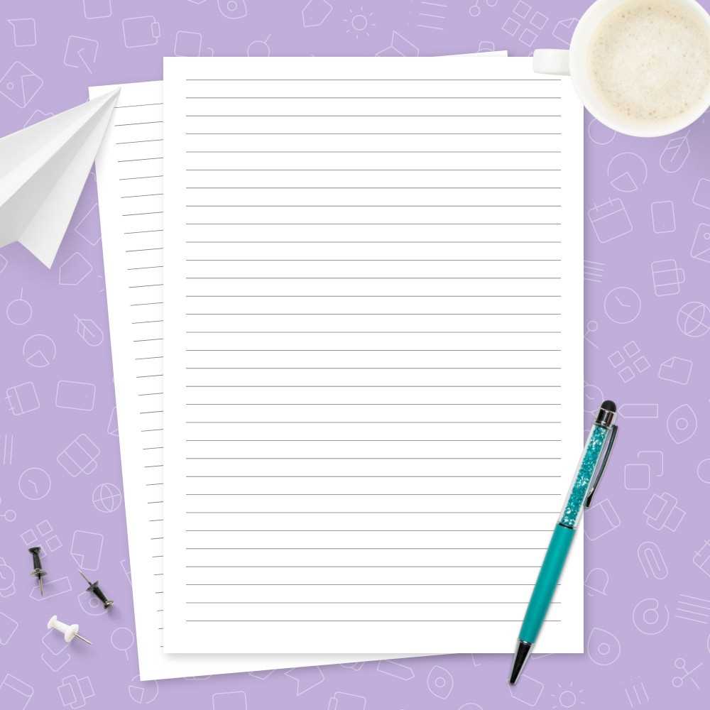 printable paper lines