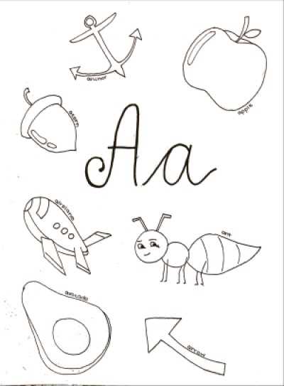 alphabet coloring printables alphabet coloring printables