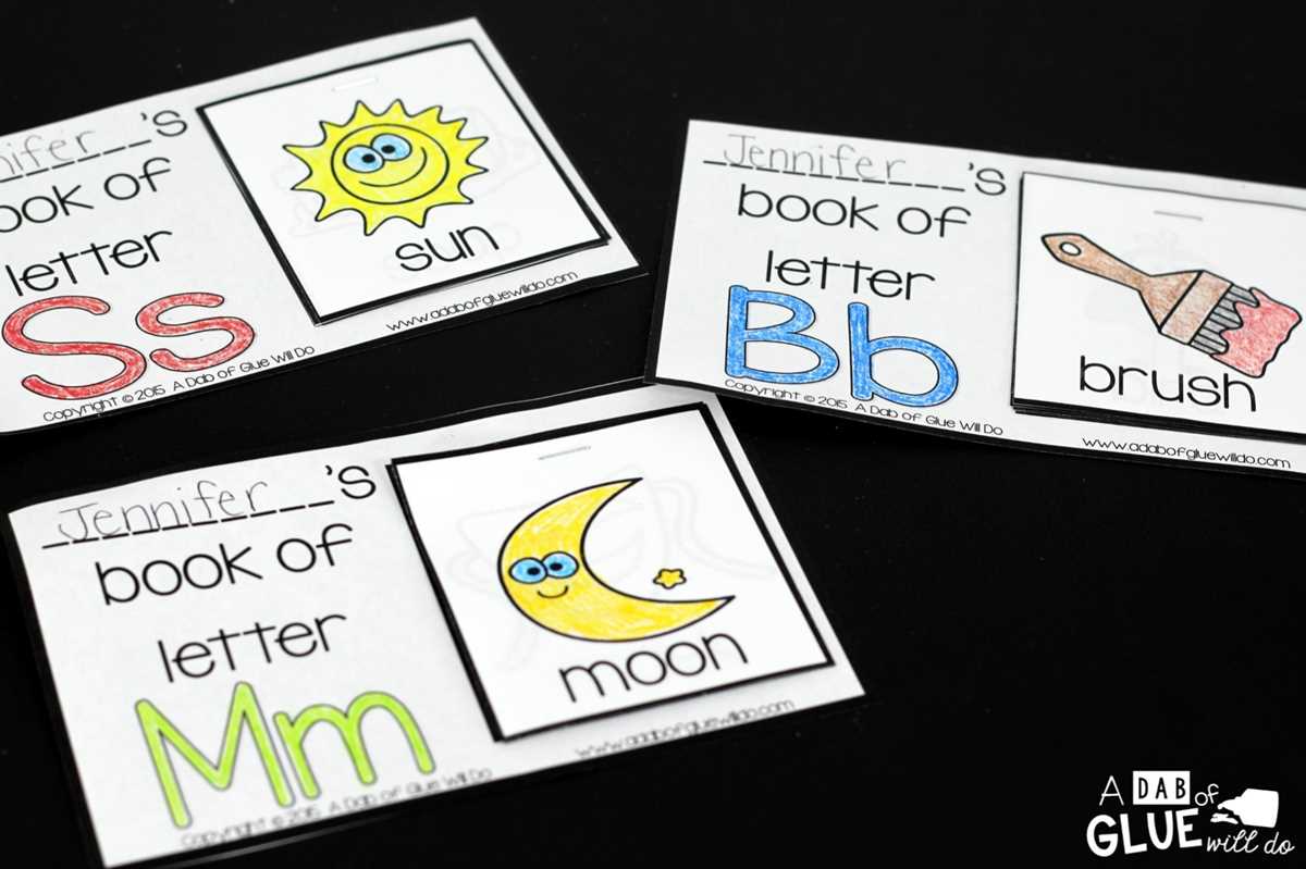 alphabet letter books printable
