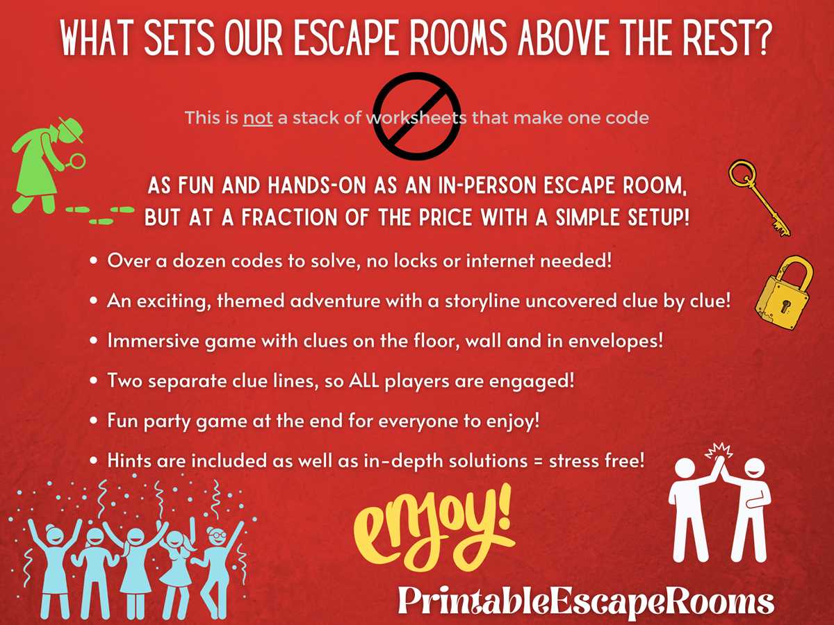 easter escape room free printable