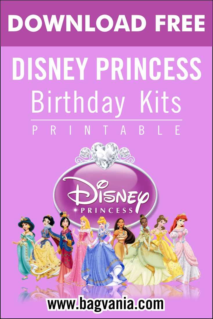 disney princesses printable