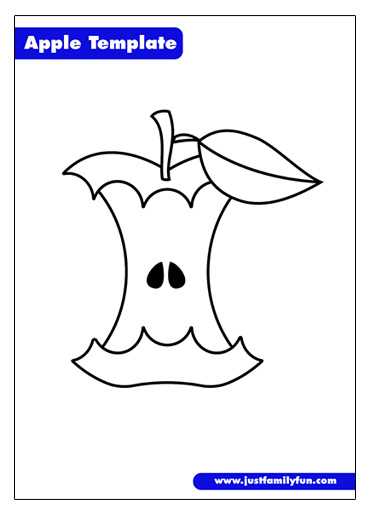 apple stencil printable apple stencil printable